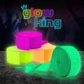 1 PC 30M 4cm UV Glow Tape Neon Party Stickters Glow In The Dark Wedding Birthday Streamers Luminous Blacklight Bright Hanging De. 