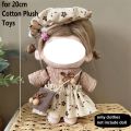 Pretty Dress Clothes for 20cm Cotton Plush Toys Dress Up Clothing Princess Skirt Cute Casual Suit Socks Set Girls Brithday .