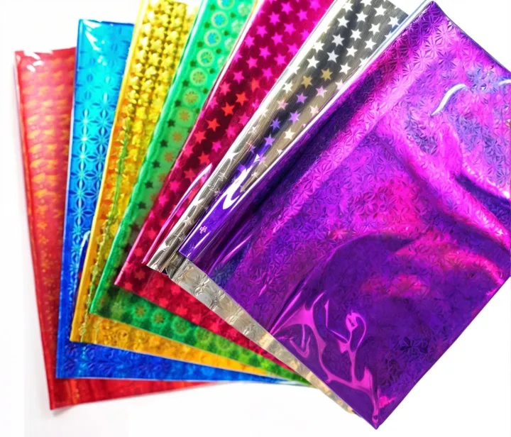 Random Wrapping Paper Pack of 10 Shiny Gift Wrapping Paper Sheets 20 x 30 Inch Random Colours ...