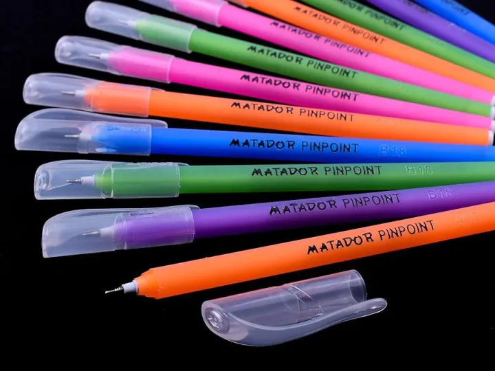 Matador%20Pin%20Point%20Black%20Ball%20Pen%20-%2012%20pcs%20-%20Image%202