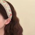 Chinese Ethnic Style Exquisite Embroidered Wing Accessorieide Edge Headband Shattered Bangs Hair Clip Sweet Elegant Style Matchs.