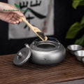 Boundless Voyage Camping Kettle Titanium Tea Pot 0.6L Lightweight Cookware for Outdoor Backpacking Hiking Ti3105D. 