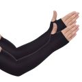 1 Pair Arm Sleeves Bicycle Sleeves Uv Protection for Men Women Black. 