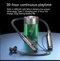 LED Neckband Bluetooth Earphones HiFi Sound Earbuds Noise Reduction Wireless Headphones Sports Gaming Neck-hanging Headsets. 