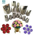 Baking tools  14 pcs  rose flowers nozzles Creative Icing Piping Nozzle Pastry Tips Sugar Craft Cake Decorating Tools. 