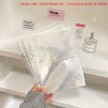 10PCS A5 Laser Rainbow Star Binder Sleeves 1/2/4Pockets Transparent Inside Page of Album 6 Ring Refill Inner Page Photocard Kpop. 