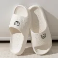 Printting Cute Bear Women Slippers Summer Indoor Soft Cartoon Sandals Bathroom Anti-slip Outdoor Comfy Men Leisure Shoes Couple. 