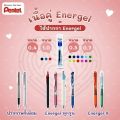 Pentel energel X gel pen bln105 head size 0.4 0.5 and 0.7mm. 