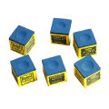 6Pcs Snooker Pool Oily Dry Chalk Billiard Pool Table No-slip Chalk Indoor Sport Accessories New. 