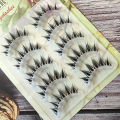 5 Pairs New Cosplay Air False Eyelashes Natural Transparent Thin Band Eyelashes Japanese Simulation Lashes Extension Makeup. 