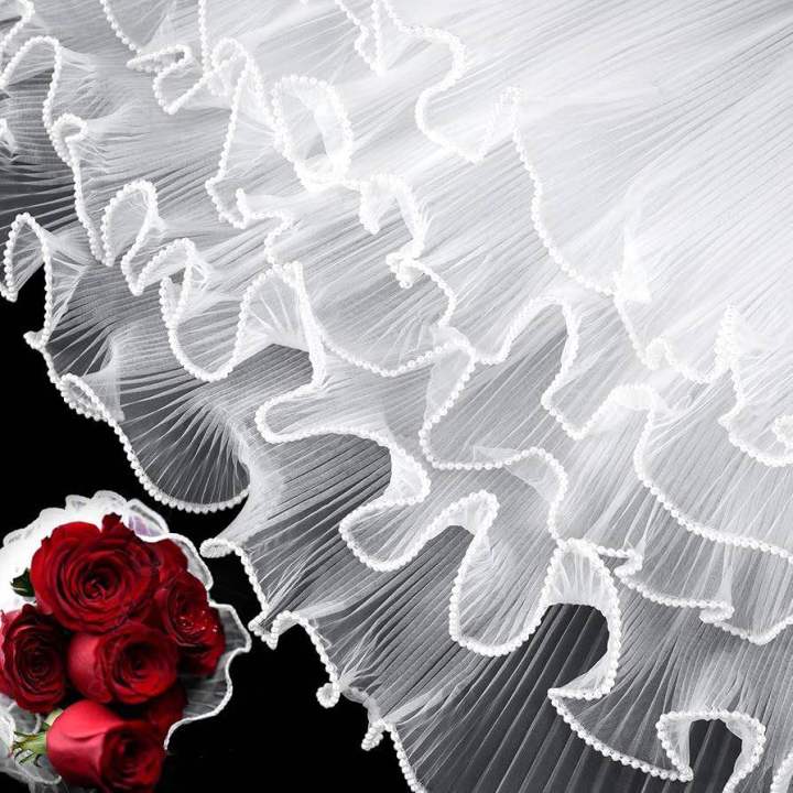 Wave%20Yarn%20Flower%20Wrapping%20Paper%20Pleated%20Yarn%20Florist%20Bouquet%20Packaging%20Lace%20Mesh%20Diy%20Flowers%20Gift%20Wrapper%20Supplies%2028Cmx4.5M%20-%20Image%203