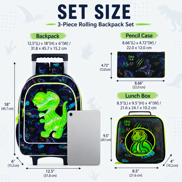 3PCS%20Rolling%20Backpack%20for%20Boys,%20Kids%20Roller%20Wheels%20Bookbag,%20Wheeled%20School%20Bag%20with%20Lunch%20Bag%20-%20Image%203