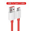 PD 80W Supervooc Fast Charger Cable For Oneplus Ace 12 11 10T 9 8T 7T Pro USB C To Type C Cable Warp Dash Charge 6T 5T Data Wire. 