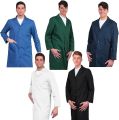 Men and Women Cotton Febric Lab Apron /Full Sleeve Clinical Laboratory or Industry Coats With Green, Blue, Navy-blue,Pink and White Colors/Colorful Apron.