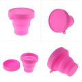 Menstrual Sterilizing Cup Collapsible Silicone Cup Flexible To Clean Menstrual Cup Recyclable Camping Foldable Refillable Bottle.