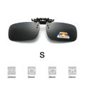 Polarized Clip Sunglasses Myopia Glasses Clip Driver Fishing Night Vision Myopia Clipon Sun Shading Eyeglasses.