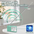 TECSUN R-9012/XHDATA D-219 FM/AM/SW 12 Bands Portable Pocket Style High Sensitivity Radio Receiver Free Shipping. 
