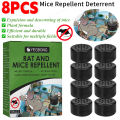 8Pcs/Set Mice Repellent Deterrent Anti-Mouse Balls Rat Repellent Peppermint Oil for Home Outdoor Indoor Car Pest Insect Control. 