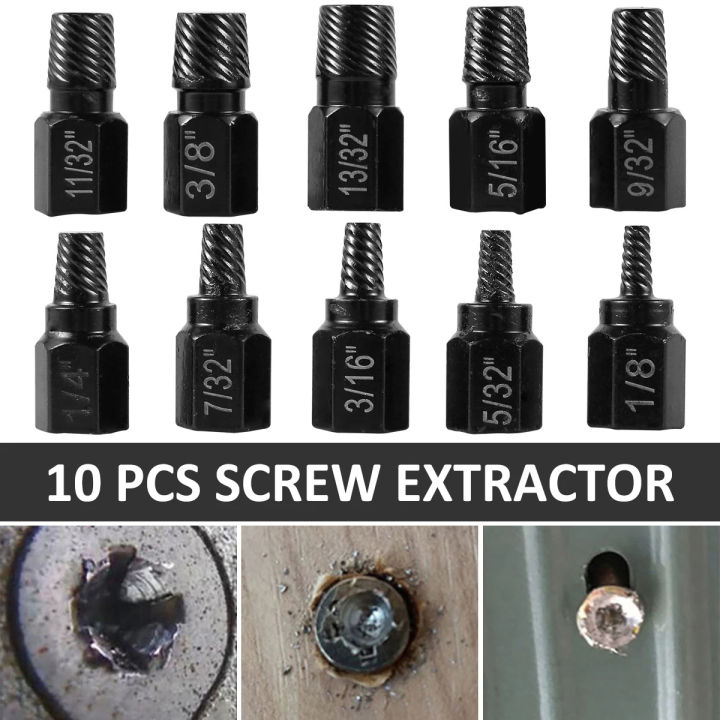 10Pcs%20Screw%20Extractor%20Kit%20Alloy%20Steel%20Damaged%20Screw%20Remover%20Set%20Metal%20Bolt%20Stud%20Multi-Spline%20Screw%20Extractor%20Easy%20Out%20Drill%20Bits%20-%20Image%202