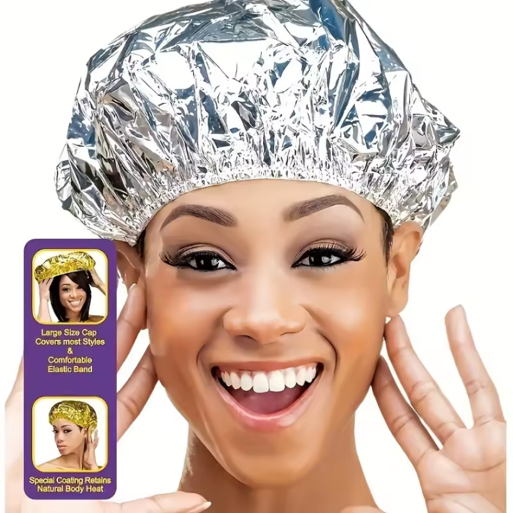 2pcs/5pcs%20Tin%20Foil%20Heated%20Shower%20Cap%20For%20Deep%20Conditioning,%20Reusable%20Heating%20Cap%20For%20Salon%20And%20Home%20Use%20-%20Image%203