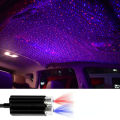 Mini Led Double Headed Roof Starry Night Light Car Atmosphere Projector Usb  Light Home Auto Decorative Lamps Accessories. 