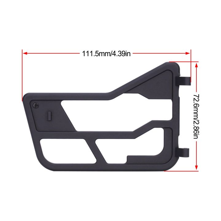 CNC%20Aluminum%20Half%20Doors%20for%20Axial%20SCX10%20III%20CJ-7%201/10%20Crawler%20CarTube%20Style%20Rock%20Rails%20&%20Door%20Set%20(AXI03008)%20-%20Image%202