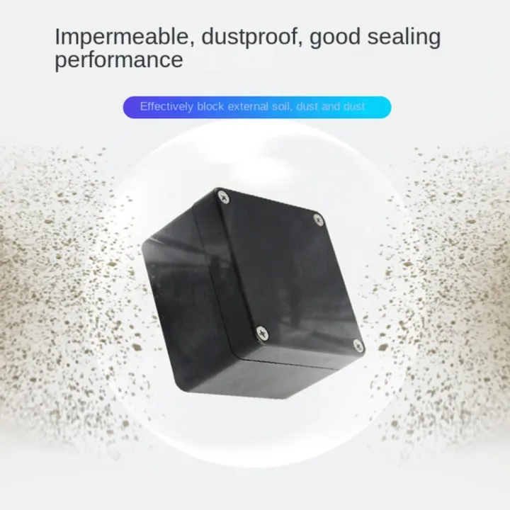 Professional%20ABS%20Plastic%20Junction%20Box%20Dustproof%20IP67%20Black%20Box%20Waterproof%20Black%20Enclosure%20Housing%20-%20Image%203