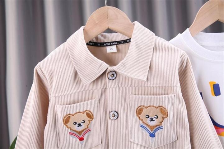 Baby%20Sets%202025%20New%20Clothes%20Spring%20Autumn%20Leisure%20Set%20Coat+Pants%20Two%20Piece%20Set%20Boys%20Girls%20Jacket%20Fashion%20Korean%20Version%20Clothing%20-%20Image%205