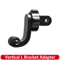 90 Degree Vertical L Bracket Adapter Adjustable Angle Mount for  Hero 13 12 11 10 9 Insta360  Action Camera Accessory. 