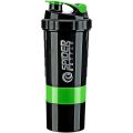 3 Layers Shaker Protein Bottle Powder Shake Cup Water Bottle Plastic Mixing Cup Body Building Exercise Bottle. 