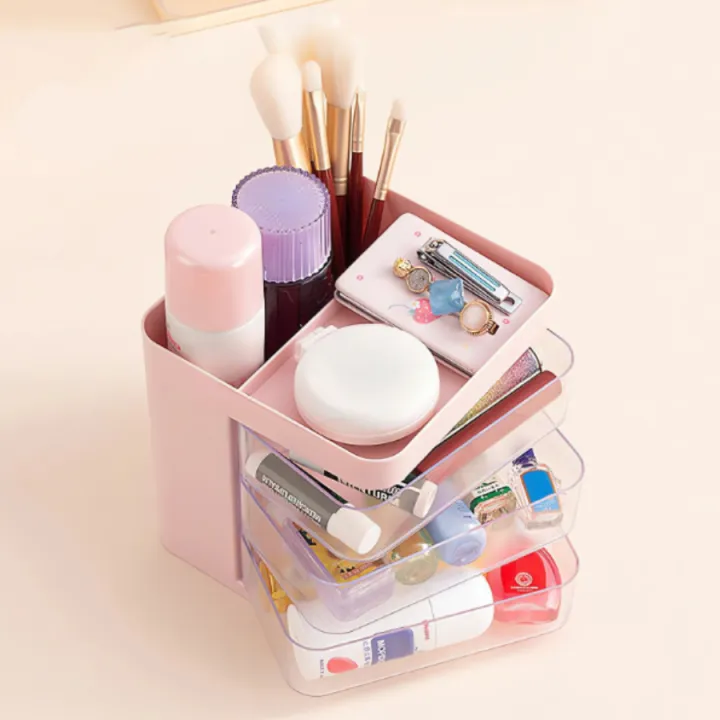 Drawer%20Desk%20Organiser%20,%20Dream%20Organiser%20Box%20for%20Cosmetics,%20Stationery,%20Perfect%20for%20Home,%20Office%20or%20Dorm%20Decor%20Multicolour%20Transparent%20Three%20-%20Image%204