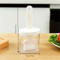 1pc High Temperature Resistant Oil Brush with Bottle for Kitchen Barbecue accessories Convenient Seasoning and Honey Bottle. 