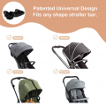 2-in-1 Stroller Snack Tray with Cup Holder | Universal Clip-On Stroller Accessory for Snacks, Drinks & Toys.