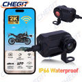 New 2K HD WiFi Motorcycle DVR Waterproof IP66 Loop Recording 170 Degree Widely Angle Camera HD Video Recorder Dash Cam. 