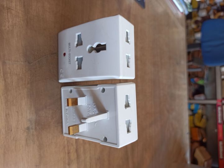 Multiplug%2013A%20(1pcs)%20/%20Multi%20Socket%2013A%20/%20Square%20Type%20Wall%20Socket%20-%20Image%204