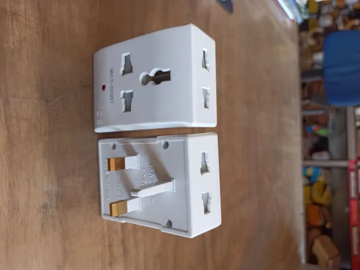 Multiplug%2013A%20(1pcs)%20/%20Multi%20Socket%2013A%20/%20Square%20Type%20Wall%20Socket%20-%20Image%204