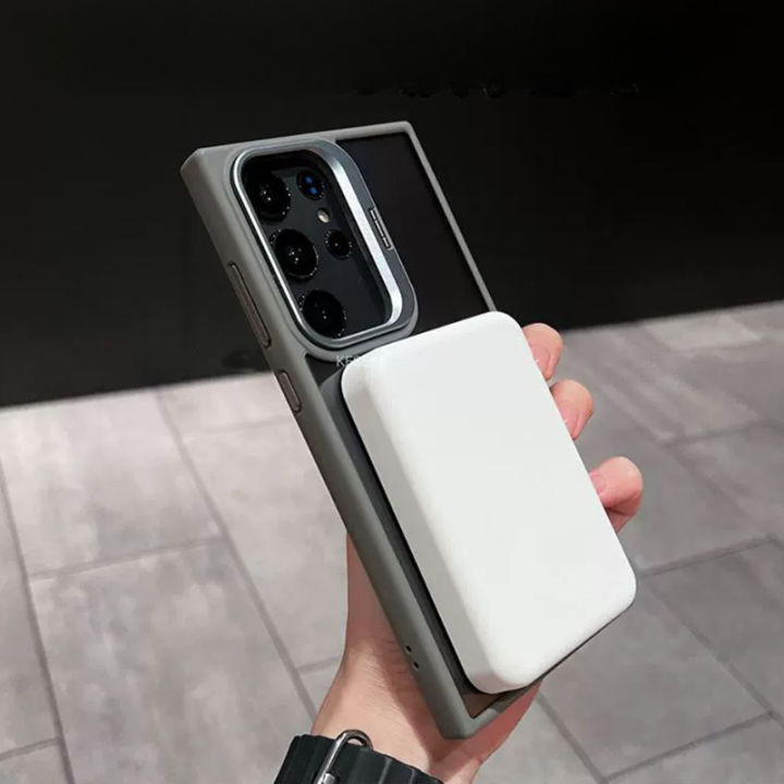 %F0%9F%87%B9%F0%9F%87%AD%F0%9F%94%A5Newest%F0%9F%94%A5Samsung%20Galaxy%20s24ulta%20s23ultra%20S24%20plus23%20plus%2024%2023%20transparent%20hard%20pc%20back%20case%20MagSafe%20case%20with%20camera%20lens%20-%20Image%204