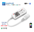Mini WiFi Dual-Mode Surplife Smart RGB Strip Controller & Dimmer 12-24V WF031A-3CH. 