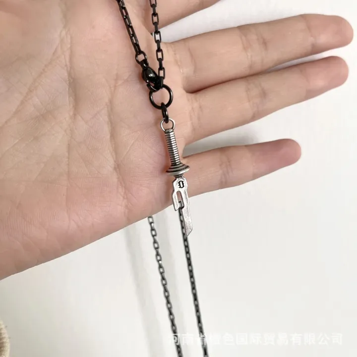 Anime%20Jujutsu%20Kaisen%20Toji%20Fushiguro%20Cosplay%20Necklace%20Inverted%20Spear%20of%20Heaven%20Weapon%20Keychain%20Choker%20Jewelry%20%20-%20Image%203
