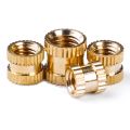 10PCS M3 4x3mm Brass Insert Nut Thread Knurled Embedment Nuts Hot Melt Knurl Thread Inserts Plus Well Nut. 