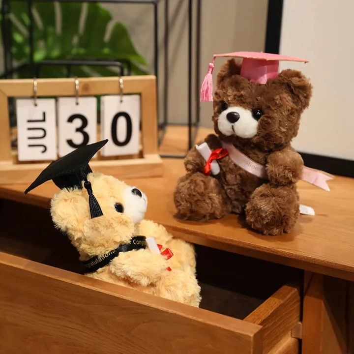 18CM%20Dr.%20Bear%20Cute%20Plush%20Toy%20Small%20Light%20Brown%20Teddy%20Wear%20Doctor%20Hat%20Doll%20Graduation%20%20-%20Image%206