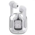 Ultrapods Max True Wireless Earbuds - Transparent Design, Bluetooth 5.3, Waterproof.