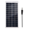 5W 12V Solar Panel Portable Solar Power Polycrystalline Siliocone Solar Charger Mini High Efficiency Solar Module with Clips. 