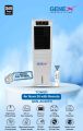 Genex Air Nova 35 Litres Tower Air Cooler with Remote | 4-Way Air Deflection | Double Ball Bearing Motor | High Density Honeycomb Pads | 3 speed control | Anti-Mosquito and Dust Filter. 