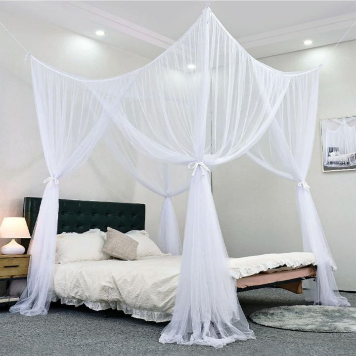 Quadrangle%20Mosquito%20Net%20Floor%20To%20Ceiling%20Bed%20Curtain%20Double%20Opening%20Mosquito%20Net%20Mosquito%20Proof%20Net%20Cover%20Fit%20for%20All%20Bed%20Sizes%20-%20Image%206