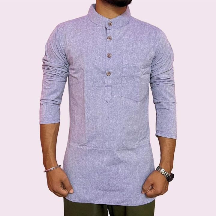 Men's Fine Cotton (100% Cotton ) Stylish  Design Multi Useable  Kurtha Shirt - Fashion | Kurtha Shirts For Men | Men's Wear |  Summer Shirts |