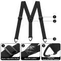 Hidden Suspenders Men 3 Clip 4cm Width Braces Adjustable Elastic Y Back Pants Women Adult Man Braces Wedding Work Accessories.