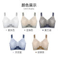 New Underwear Women Thin Adjustable Pair Breast Anti-sag 200 Pounds Large Size Gathering No Underwire Bra Big Chest Small D. 
