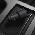  Mi Car Charger 100W MAX 1A1C Fast Charging Dual-port USB-A USB-C Smart Device Fully Compatible With Light Effect Display. 