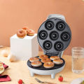 7 Holes Mini Donut Machine Household Doughnut Maker for Kitchen Donut Machine Dessert 220V EU Plug/110V US Plug.